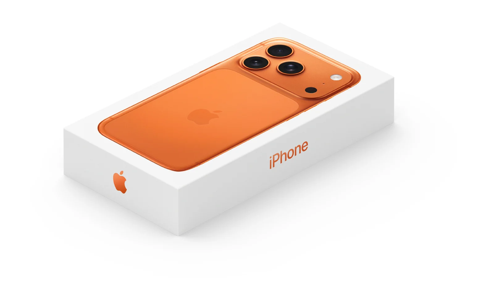 iPhone 17 Pro와 iPhone 17 제품 상자 및 iPhone Air 옆면