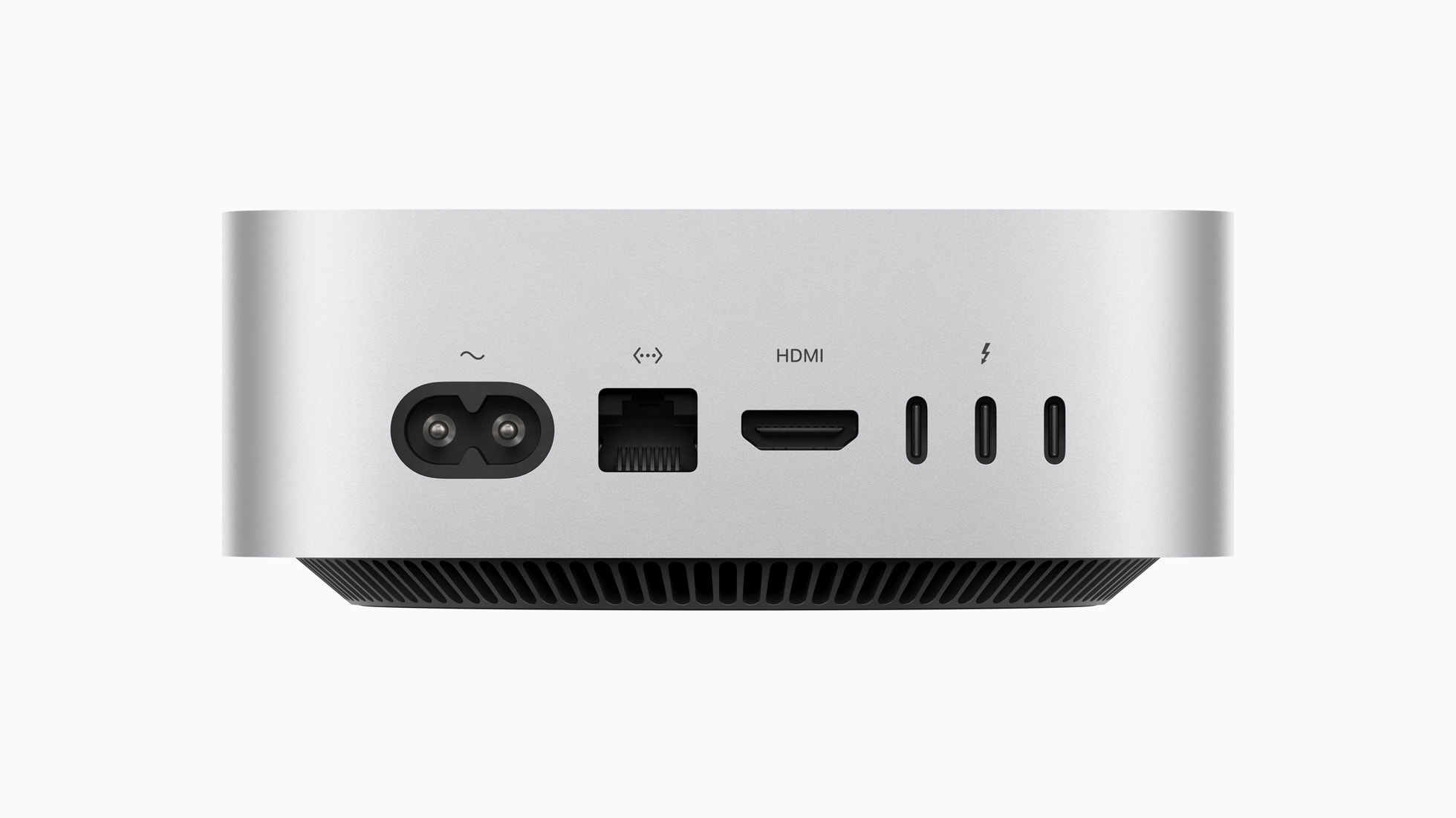 M4 Mac mini 후면 포트