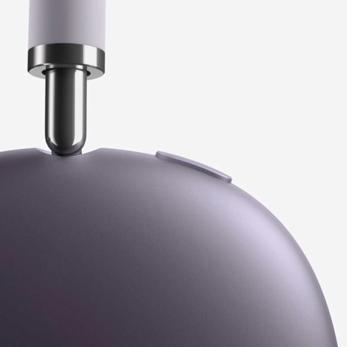퍼플 색상 AirPods Max 2 클로즈업